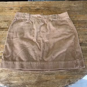 Corduroy Mini Skirt